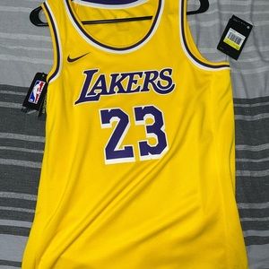 Lebron Lakers Jersey NBA X Nike